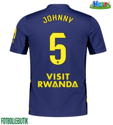 Atletico Madrid Johnny Cardoso #5 Bortatröja 2025-26 Kortärmad